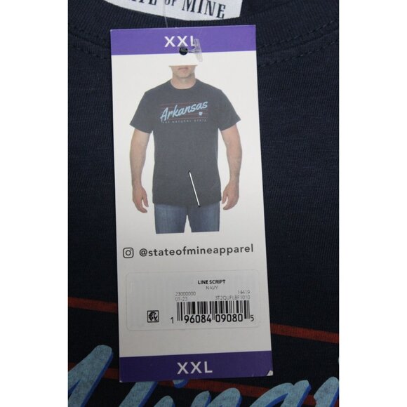 State of Mine men's West Virginia graphic‎ print crew neck short sleeve t-shirt - Picture 9 of 9